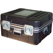 Case Design Lightweight Rugged Travel Case Foam Filled 808 Carry Case - 24"L x 22"W x 14"H, Black