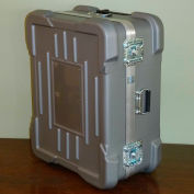 Case Design Super-Shipper ATA Case 919 Wheeled Case Foam Filled - 32"L x 25"W x 15"H, Silver
