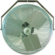 TPI 18" Industrial Workstation Wall Mount Fan, 2,500 CFM, 1/8 HP
