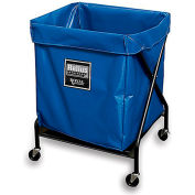 Royal Basket Trucks® X-Frame Carts - 8-Bushel Capacity Blue