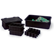 LEWISBins Snap-On Lids For Conductive Divider Boxes - Fits Divider Box 4711300, 4711600, 4711700