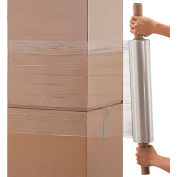 Stretch Wrap W/Extended Core Handle, Cast, 80 Gauge, 20"Wx1000'L, Clear - Pkg Qty 4