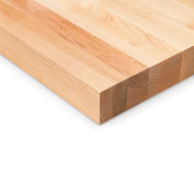 Global Industrial Maple Butcher Block Square Edge Workbench Top, 120"W x 30"D x 1-3/4"H
