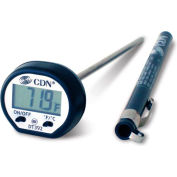 Thermomètre numérique CDN avec fonctionnement à un bouton, bouton 1,5V Iec