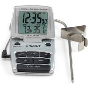 CDN DTTC-S - thermomètre à sonde Combo, minuterie & horloge - Silver