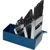 RS 135° - 3/8" siècle perceuse 24038 - oxyde noir Drill Bit 29 pces - 1/16" à 1-1/2"
