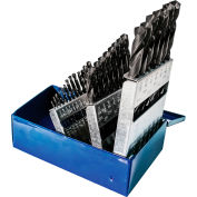 Siècle perceuse 24929 - oxyde noir Drill Bit 29 pces - 135° - 1/16" à 1/2" par 64ths