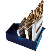 Siècle perceuse 26329 - Cobalt Drill Bit 29 pces - 135° - 1/16" à 1/2" par 64ths