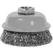 Century Drill 76022 Angle Grinder Cup Brush 3"Dia. Crimped Steel 0.0118"