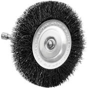 Century Drill 76441 Drill Radial Wire Brush 4" Dia. Steel Crimped