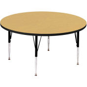 Tables d’activité, 60" L x 60" W, hauteur Standard, tour - Fusion Maple