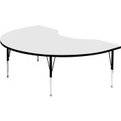 Tables d’activité, 72" L x 48" W, hauteur Standard, rein - blanc