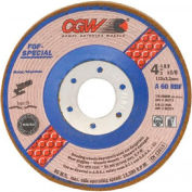 CGW Abrasives 36281 Depressed Center Wheel 7" x 1/8" x 7/8" Type 29 60 Grit Aluminum Oxide - Pkg Qty 25