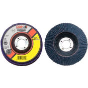 CGW Abrasives 42304 Abrasive Flap Disc 4-1/2" x 7/8" 60 Grit Zirconia - Pkg Qty 10