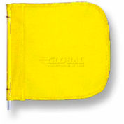 Heavy Duty Flag, 16"x16" Yellow