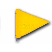 Heavy Duty Flag, 12"x9" Yellow