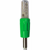 Checkers® Warning Whip Replacement LED Lights, Non-Flashing, Amber, WLFS.4LED.A