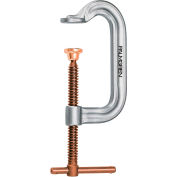 Palmgren 9629160 0-10 » Regular Duty Deep Throat C-Clamp w/ Fuseaux en cuivre