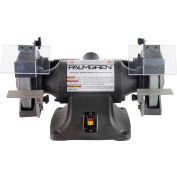 Palmgren 9682071 Bench Grinder W/Wheel Guards & Dust Collection Ports , 7" Wheel Dia