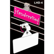 Porte-étiquette Secure-Lok™, 1-1/4" L x 3-1/2" W, Clear, qté par paquet : 100