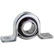 Clesco, Pillow Block Ball Bearing, PBPS-BL-062, Self-Aligning, Pressed Steel Housing, 5/8" Bore