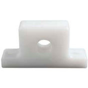 Clesco, Pillow Block UHMW-PE Bearing, PBUH-UH-075, Solid-Rigid, Housing, 3/4" Bore