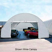 Standard 20'W Zippered End Panel - Green for Econoline buildings