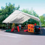 WeatherShield Giant Commercial Canopy 24'W x 60'L Green