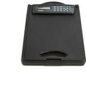 Presse-papiers Mind Reader avec stockage de portefeuille et calculatrice intégrée, noir