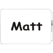 C-Line Products Pressure Sensitive Badges, Plain, White, 3-1/2 » x 2-1/4 », 100/BX (Ensemble de 10 BX)