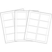 Porte-nom C-Line® Laser/Jet d’encre, 3-3/8 "x 2-1/3", 200/boîte blanche,