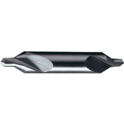 Chicago-Latrobe 217 Series #1 HSS Bright 60 Degree Angle Plain Type Stub Center Drill 3/64x1/8x1-1/4 - Pkg Qty 12