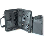 CH Ellis Chicago Case Z150, Single Zipper Tool Bag, 15"L x 11-1/2"W x 4"H, Black