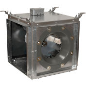 Ventilateur en ligne carré à entraînement direct Canarm® série GSQ-D-EC, 1500 tr/min, 1HP, 120/208-240V