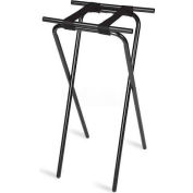 Support table, 19 "x 16" haut x 31" High, tubulaire, 2-1/4" noir sangles 1" Black Steel Frame (Pack simple)