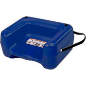 Koala Kare® Booster Seat with Strap, Dual Heights, Extra Wide Base, Blue, 1-Pack