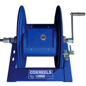 Coxreels 1125PCL-8-C HD Motorized Power Cord Reel: 250'/12 Ga. & 200'/10 Ga, 30 Amps w/ Hand Crank