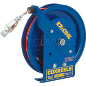 Ressort de sécurité Coxreels EZ-SD-50 Rewind décharge d’électricité statique enrouleur, câble de 50', w/50 a Ground Clamp