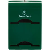 Distributeur poopy Pouch Steel Pet Waste Bag Dispenser pour sacs Tie-Handle, Impérial