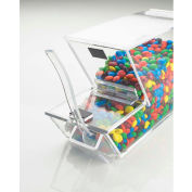 Cal-Mil 1029-1L Scoop 1 Oz. Polycarbonate For Candy Bins 1-3/8"W x 1"D x 8-1/4"H - Pkg Qty 12