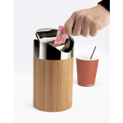 Cal-Mil 1717-60 bambou Counter poubelle W 5" x 5 « D x 7" H