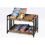 Cal-Mil 1722 Mission 2 niveau Stand 23" large x 13 « D x 15" H