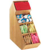 Cal-Mil 2052-60 bambou remuer Stick et Condiment affichage 5-1/2" W x 13-1/4 « D x 14-1/2" H