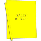 C-Line Products Vinyl Report Covers w/Binding Bars, Yellow, Matching Binding Bars, 11 x 8 1/2, 50/BX