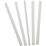 C-Line Products Binding Bars Only, White, 11 x 1/4, 100/BX