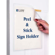C-Line Products Display Pockets, 8-1/2" x 11", 10 Pockets/Pack, 12 Packs/Set