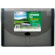 C-Line Products 13-Pocket Letter Size Expanding File, Smoke - 12/Set