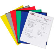 C-Line Products Project Folders, Assorted, Reduced Glare, 11 x 8 1/2, 25/BX