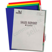C-Line Products Project Folders with Index Tabs, Assorted Colors, 25/BX