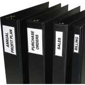 C-Line Products Self-Adhesive Binder Labels, 4-5 Inch Binders, 2-5/8 x 3-5/8, 12/PK (Ensemble de 5 PK)
